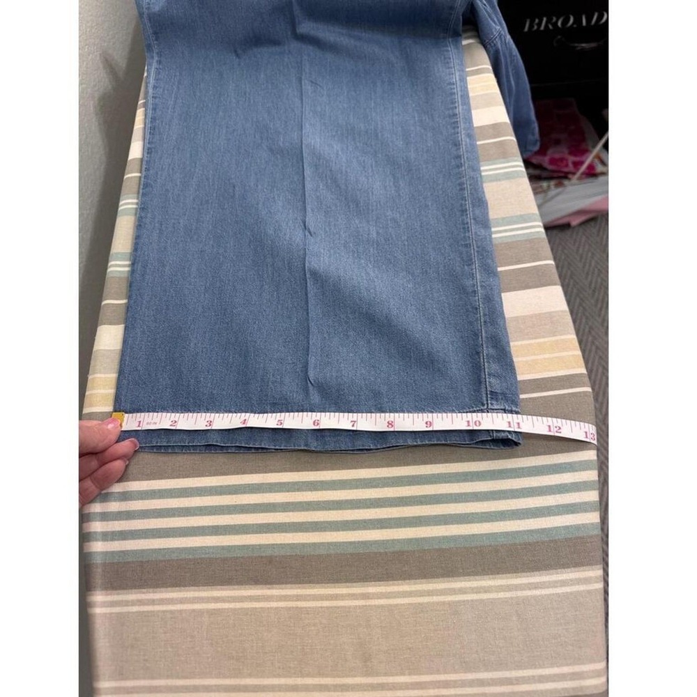 Copper Key Overalls Womens Xl Denim Blue Sleeveless Square Neck Wide Leg - Picture 6 of 9